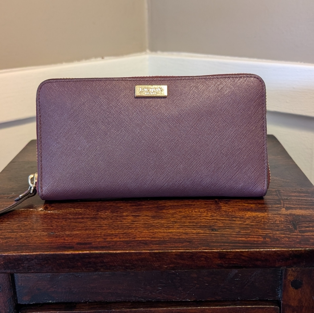 Kate Spade Eggplant Colored Wallet